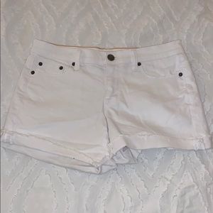 J crew White Demin Shorts